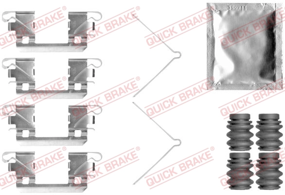 Accessory Kit, disc brake pad